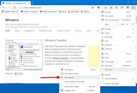 how to pin website to taskbar edge: exploring the world of web development